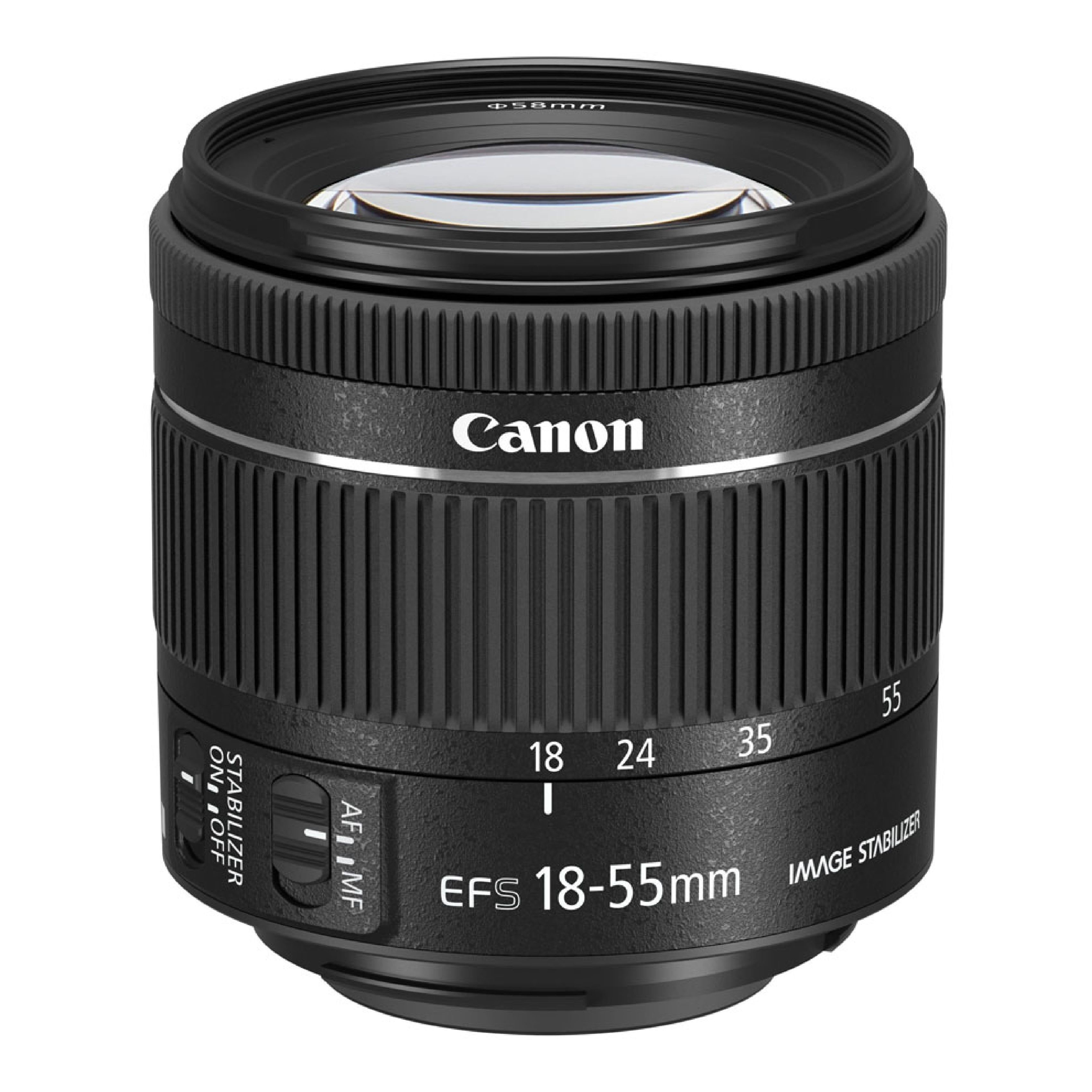 EF-S18-55mm F4.0-5.6 IS STM【APS-C専用】【Canon一眼レフ専用】