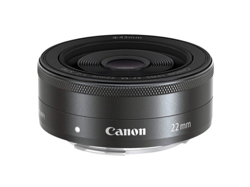 入荷予定大人気 ミラーレス EOS -M 22㎜ f2 STM レンズ(単焦点)