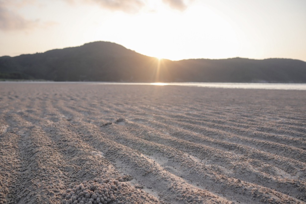 Canon EOS Kiss M レンズキットで撮影♪白い砂浜の絶景ビーチ・蛤浜海水浴場
