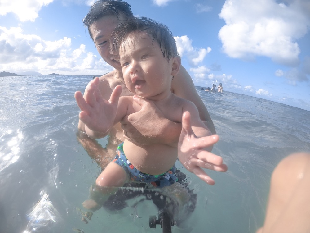 GoPro Hero7 初心者セット☆ハワイの海でお子さんと♪