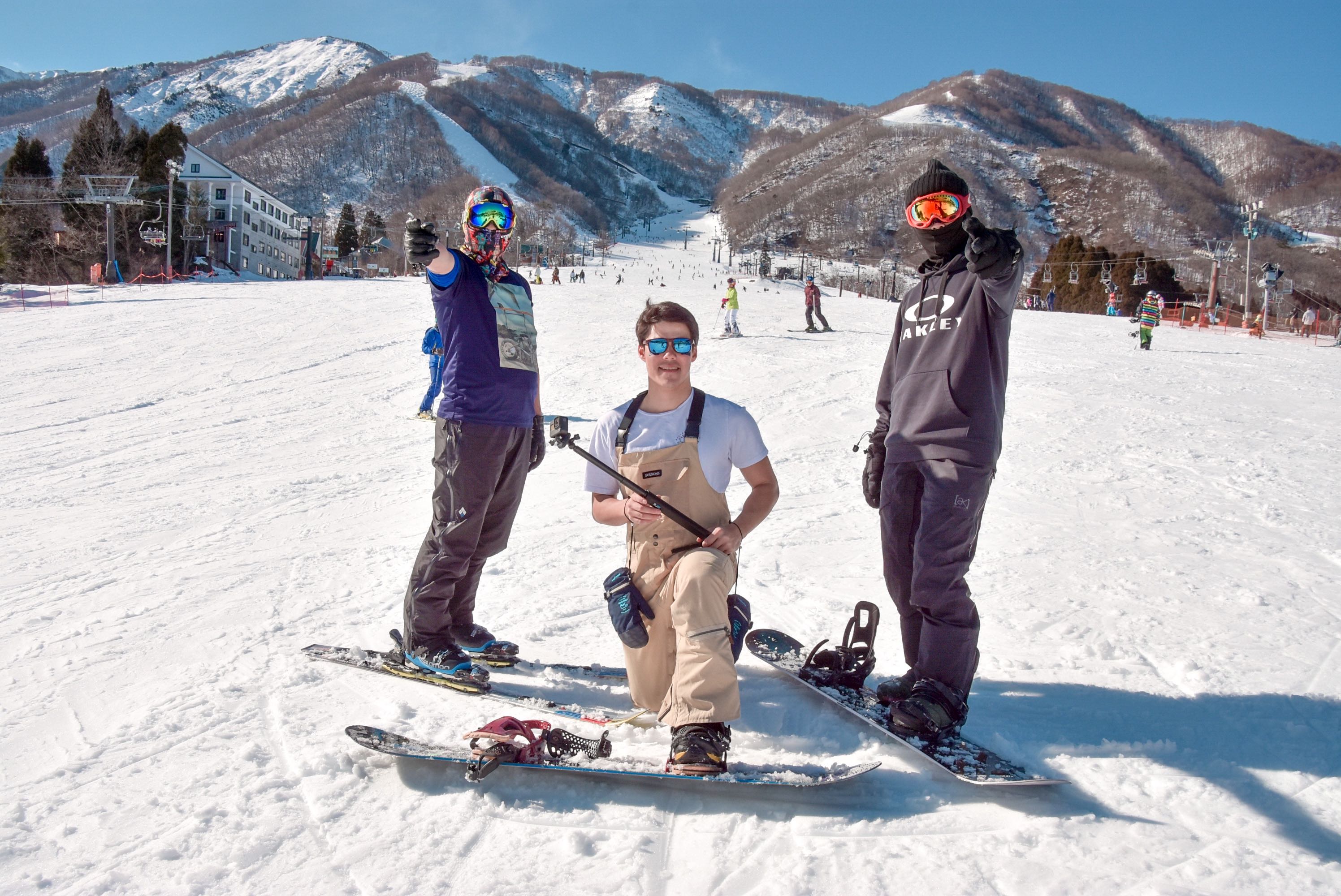 GoPro HERO8 Blackでスキー・スノボー追い撮り撮影♪