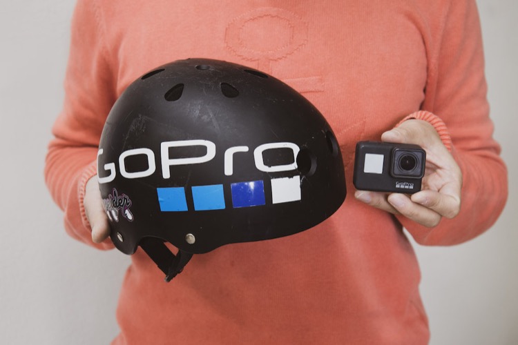 GoProヘルメットマウントの付け方